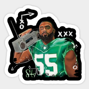 Fly Eagles Fly-Brandon Graham Sticker